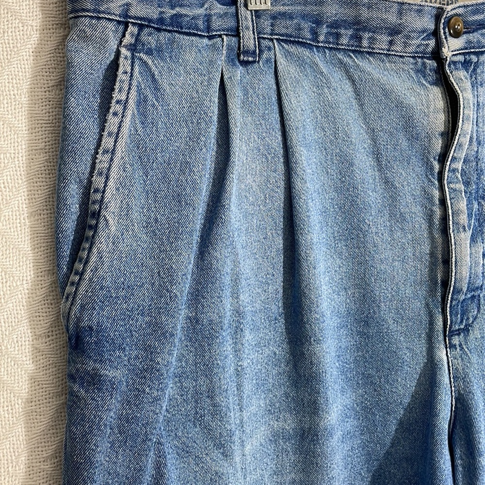VTG Mens Dockers Shorts Big Tall Khakis 44 Denim Jean shorts Y2K 80s - Picture 8 of 9